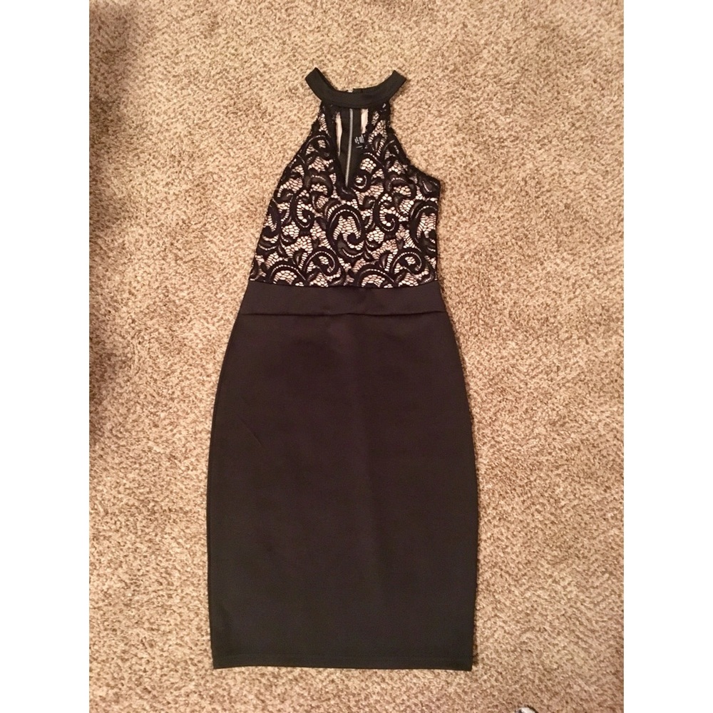 Black Lace Dress